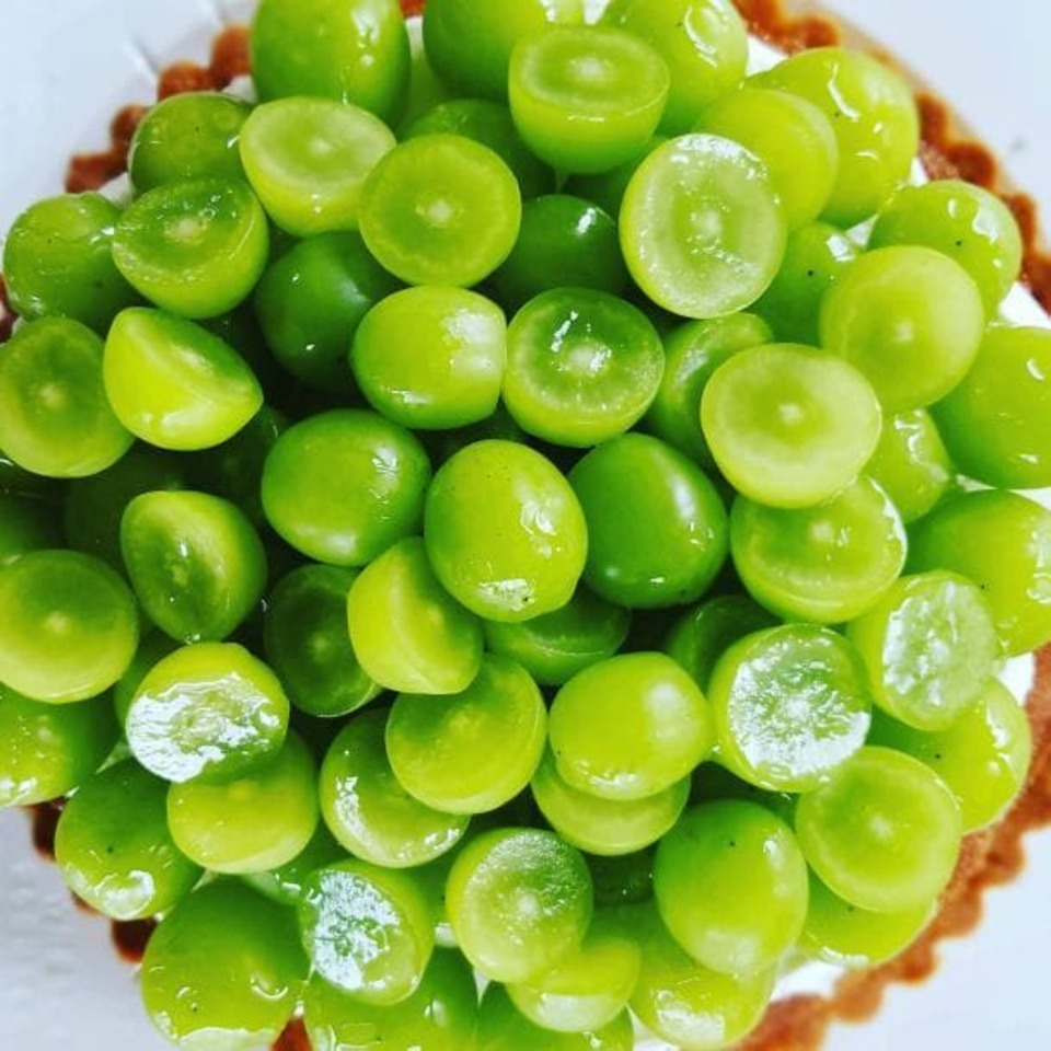 シャインマスカットのタルト